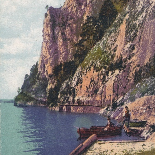 AK, Salzkammergut, Gmunden, Miesweg am Traunstein, Oberösterreich (S2271)