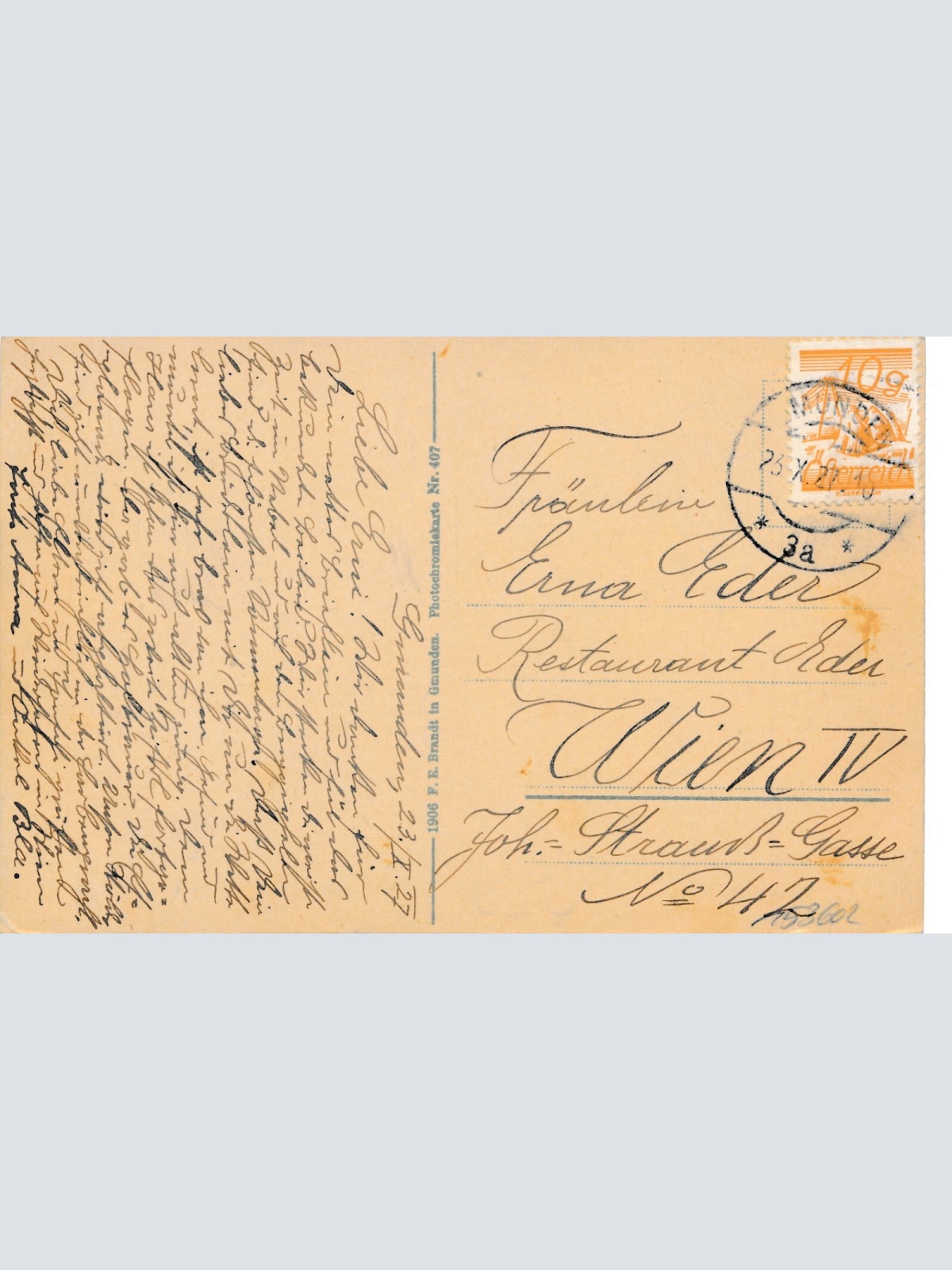 AK, Salzkammergut, Traunkirchen, Oberösterreich (S2274)