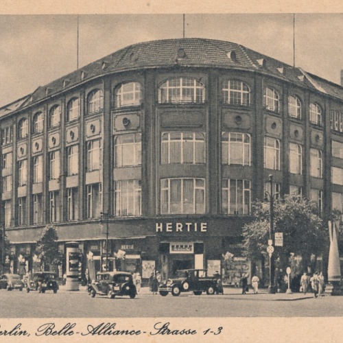 AK, Hertie Berlin, Belle-Alliance-Straße 1-3  (S2295)