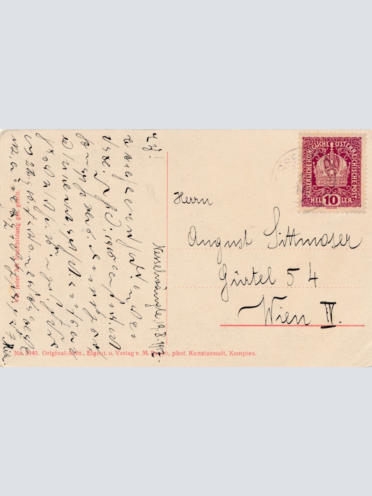 AK, Reintal bei Füssen, Die Otto Mayr-Hütte, Tirol (S2308)