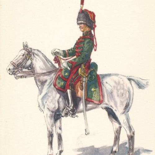 AK Uniform Belgien 1914 Guides Musicien Ansichtskarte (8734)