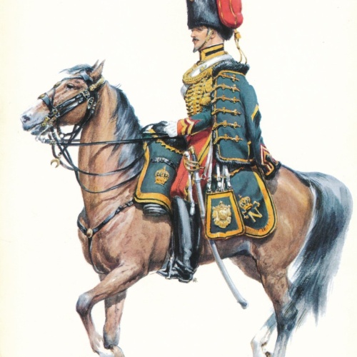 AK Uniform Kaiserr. Frankreich 1856 Garde Guides Ansichtskarte (8722)