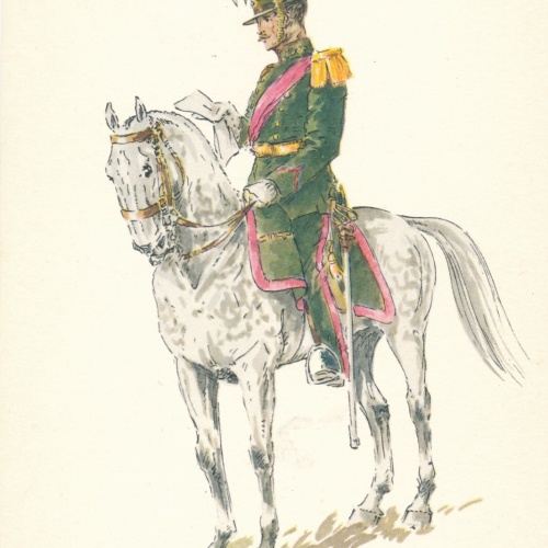 AK Uniform Belgien 1914 Corps special s etat Grande Tenue Ansichtskarte (8749)