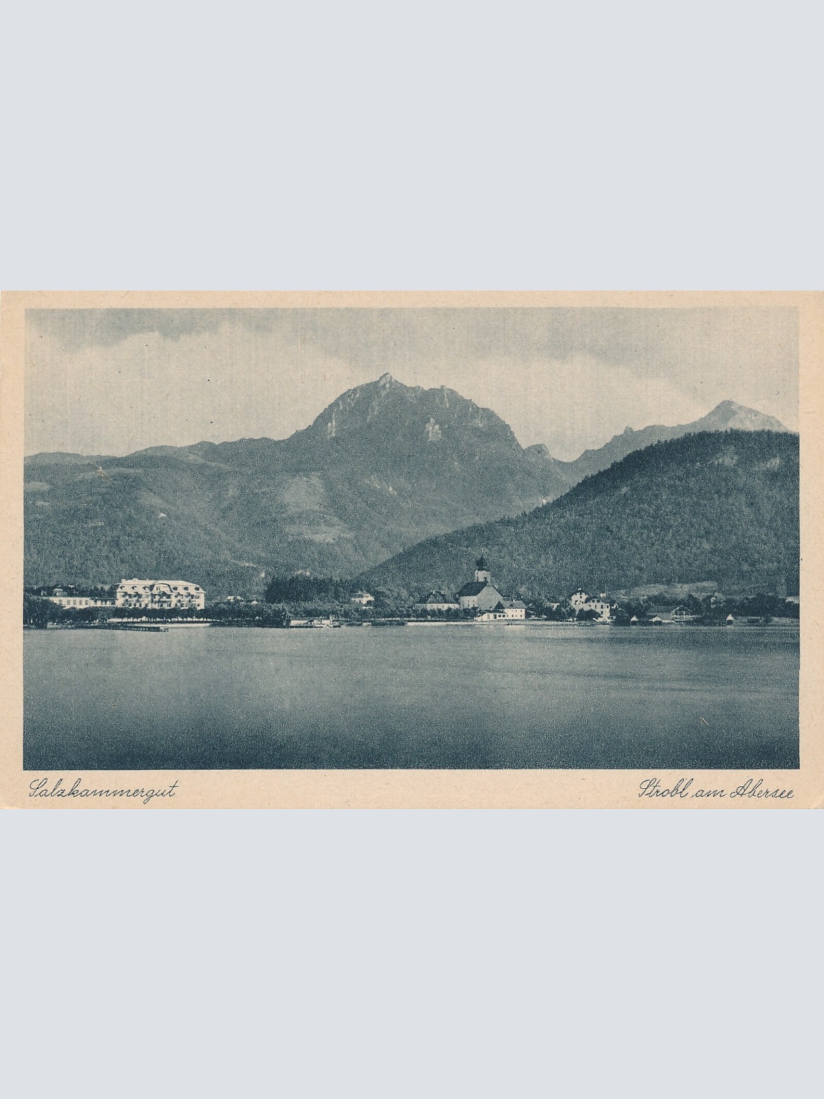 AK aus Strobl Salzburg Ansichtskarte (8807)