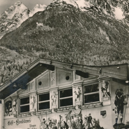 AK aus Bozen Weinstube gegen Wettstein Italien Ansichtskarte (8825)