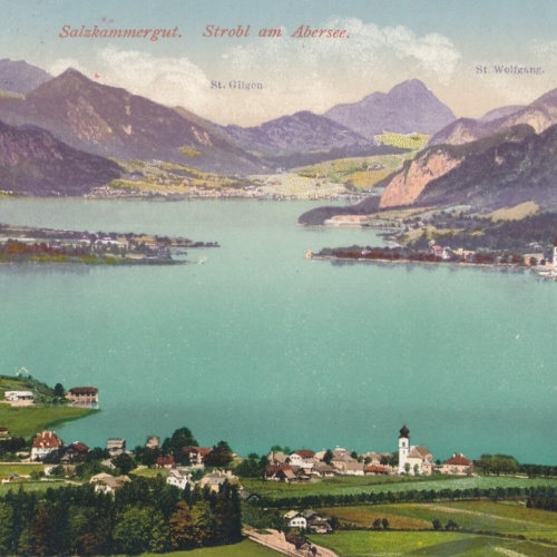 AK aus Strobl Salzburg Ansichtskarte (8811)