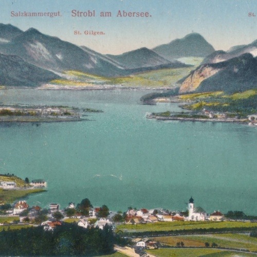 AK aus Strobl Salzburg Ansichtskarte (8815)