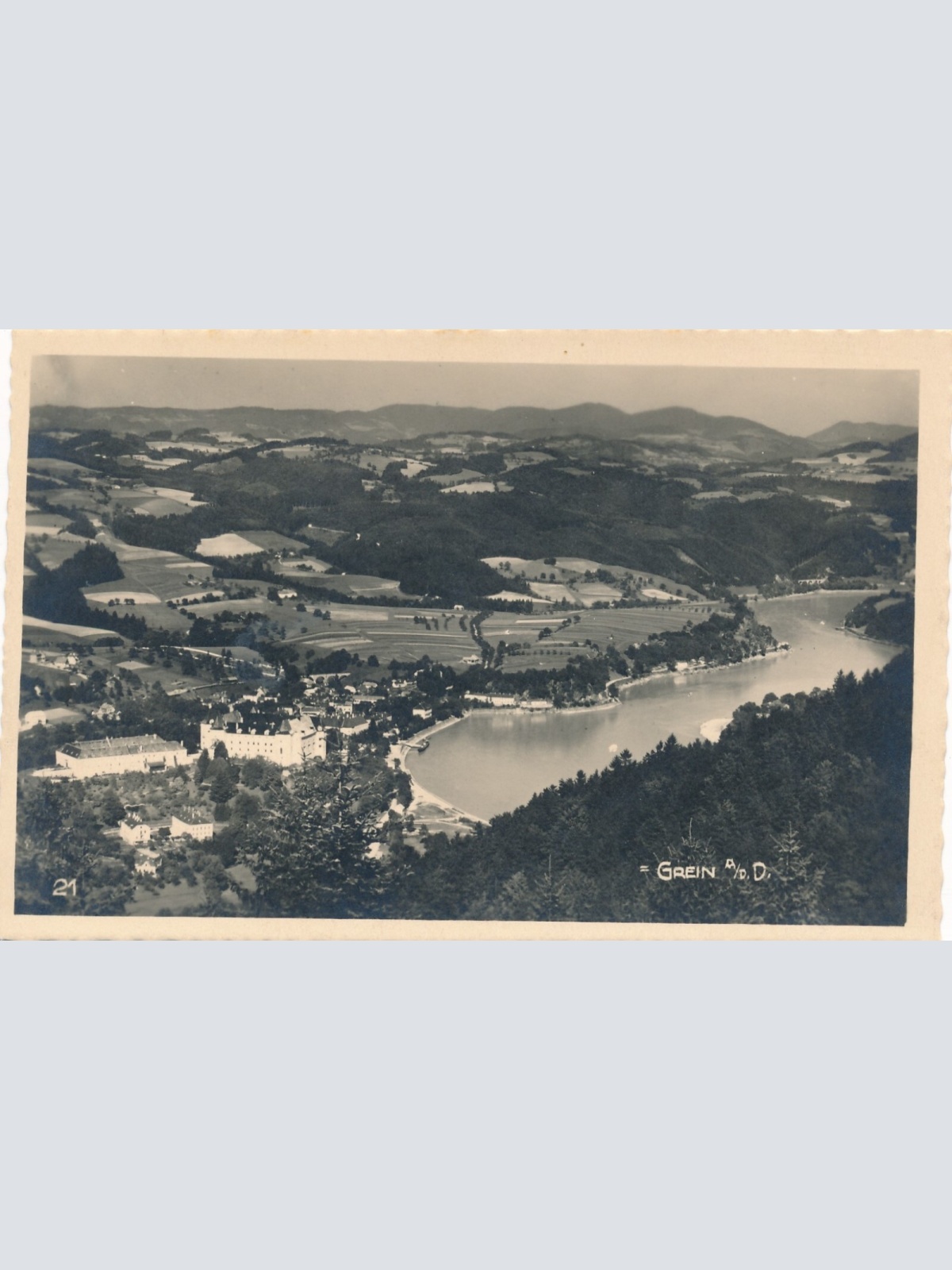 AK aus Grein an der Donau Oberösterreich Ansichtskarte (8848)