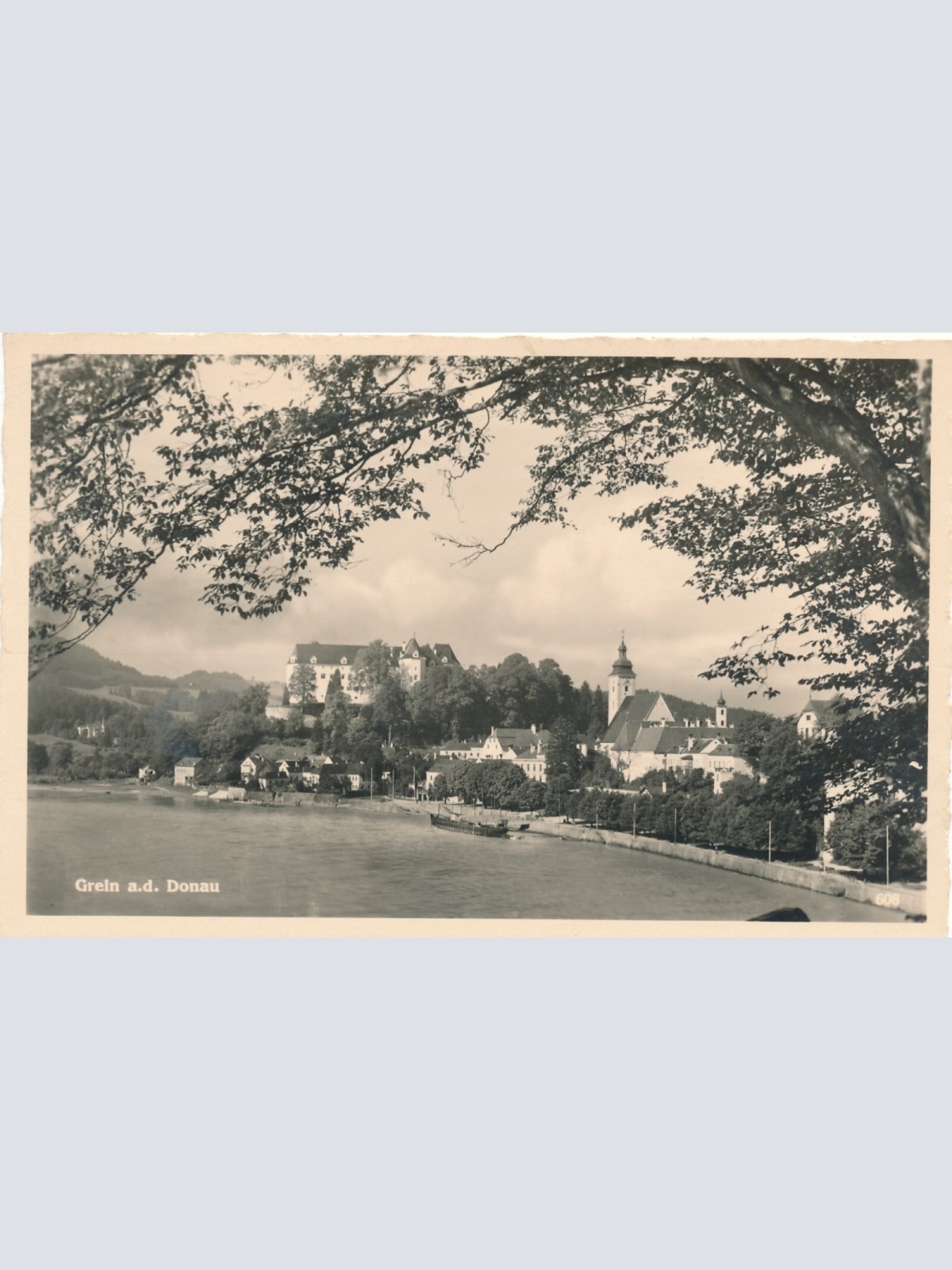 AK aus Grein an der Donau Oberösterreich Ansichtskarte (8858)