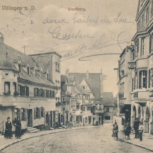 AK aus Dillingen Stadtberg Bayern (7271)