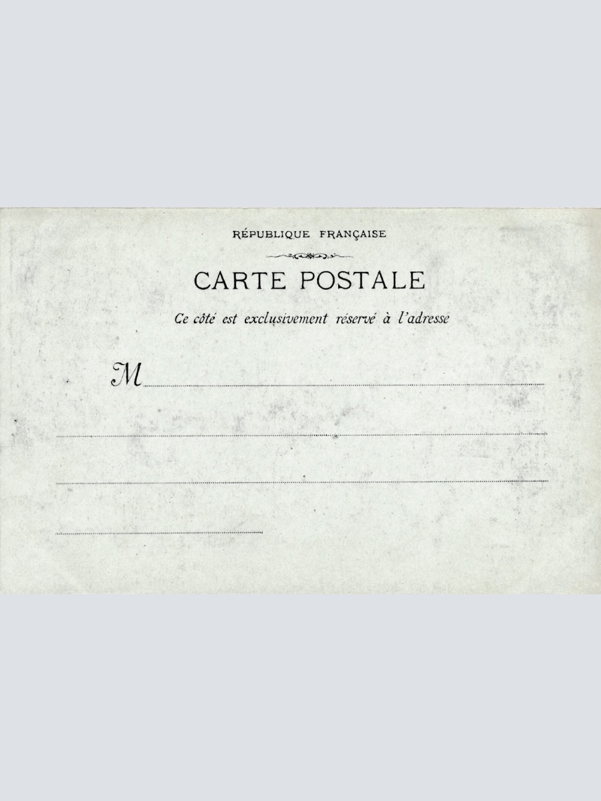 AK aus Marseille Notre dame Italien Ansichtskarte (8771)