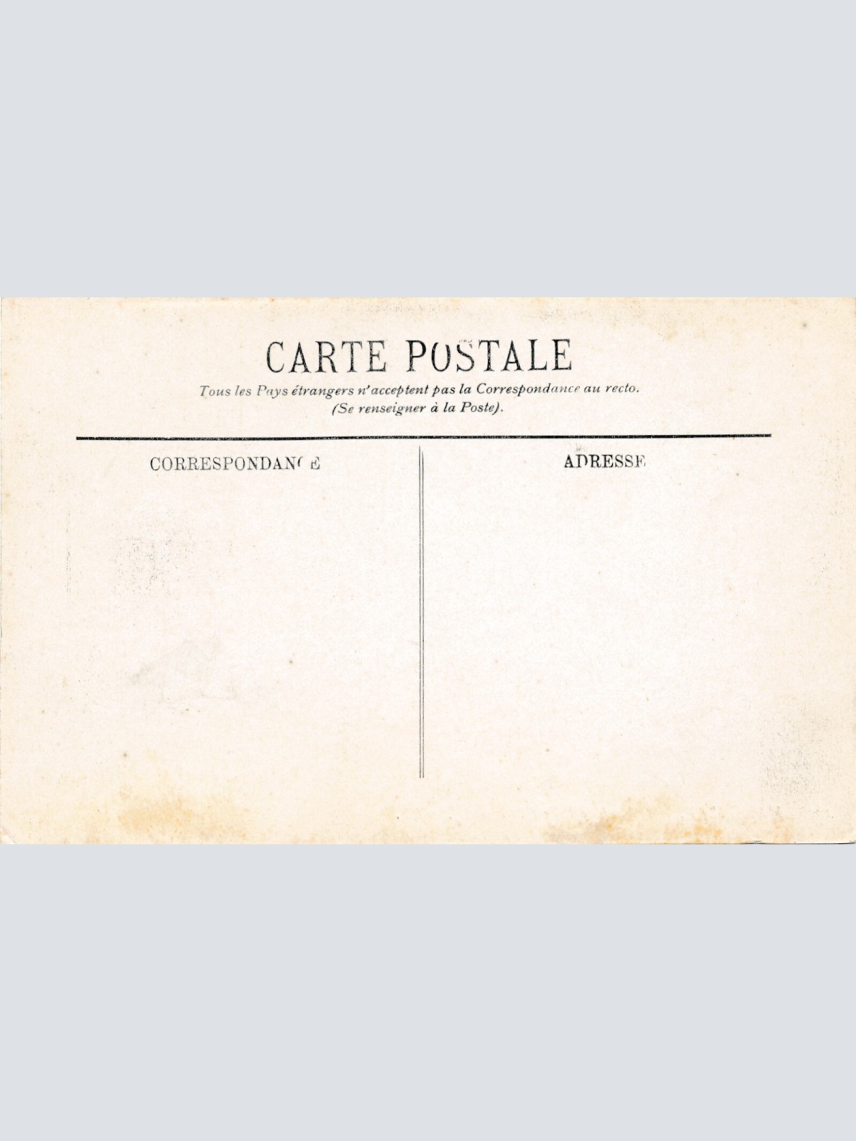 AK aus Marseille Hotel de Ville Italien Ansichtskarte (8772)