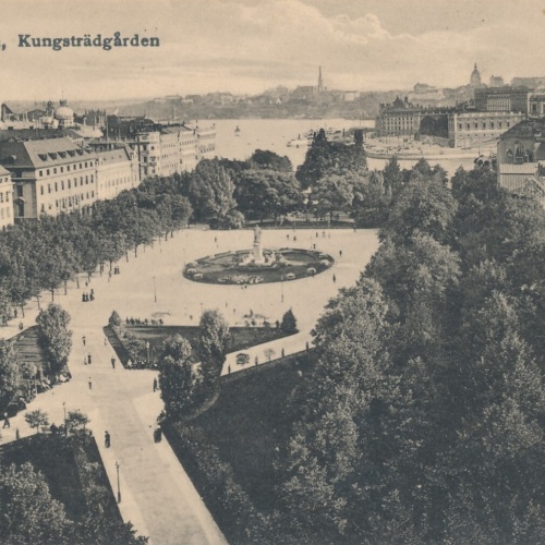 AK aus Stockholm Kungsträdgarden Schweden (7368)