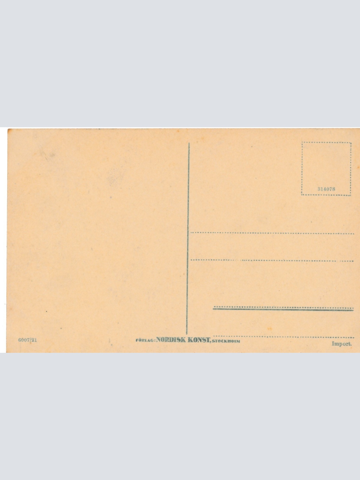 AK aus Stockholm Vasabron och Strömsborg Schweden (7372)