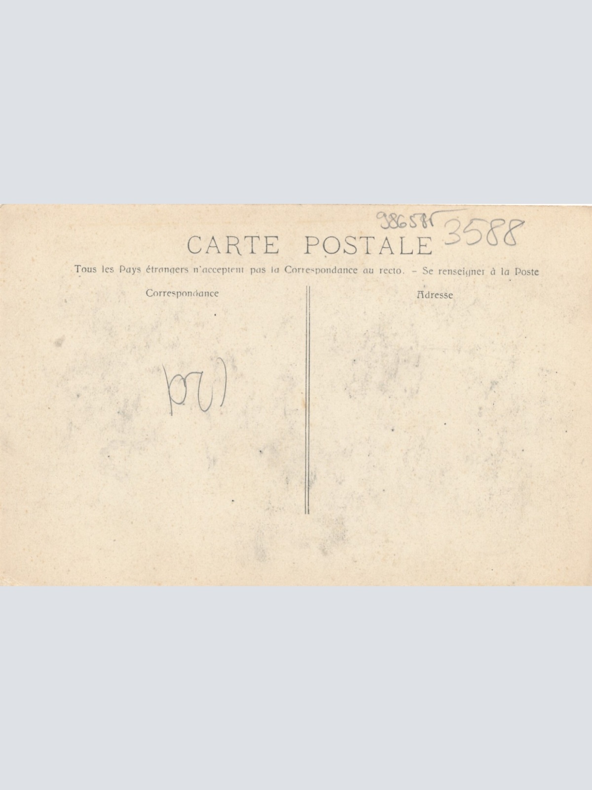 AK aus Marseille mit Grand Restaurant Basso Italien Ansichtskarte (8765)