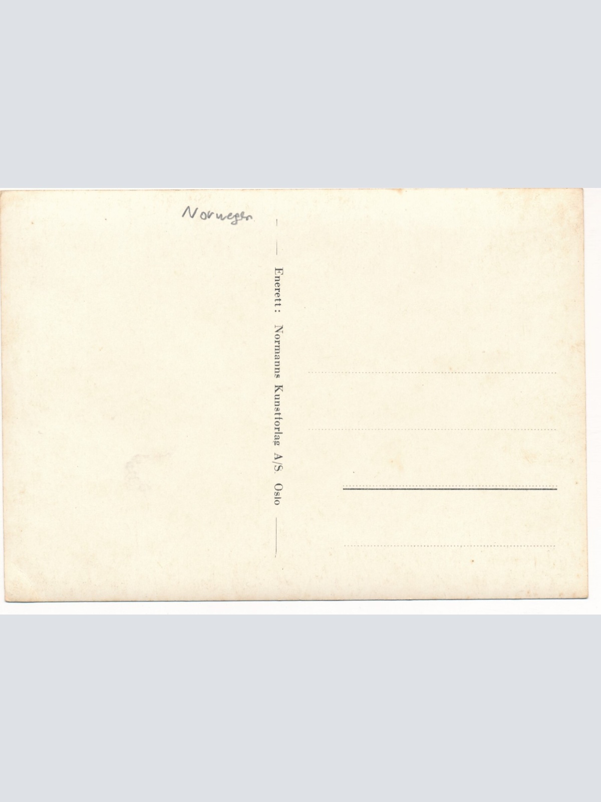 AK aus Skristiansund mit Brücke Norwegen Ansichtskarte (9164)