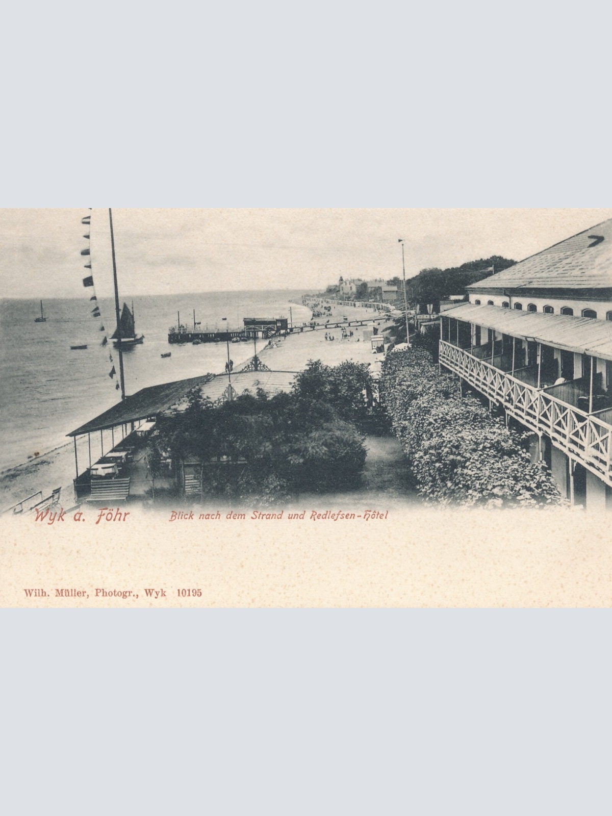 AK aus Wyk am Föhr Schleswig-Holstein (6824)