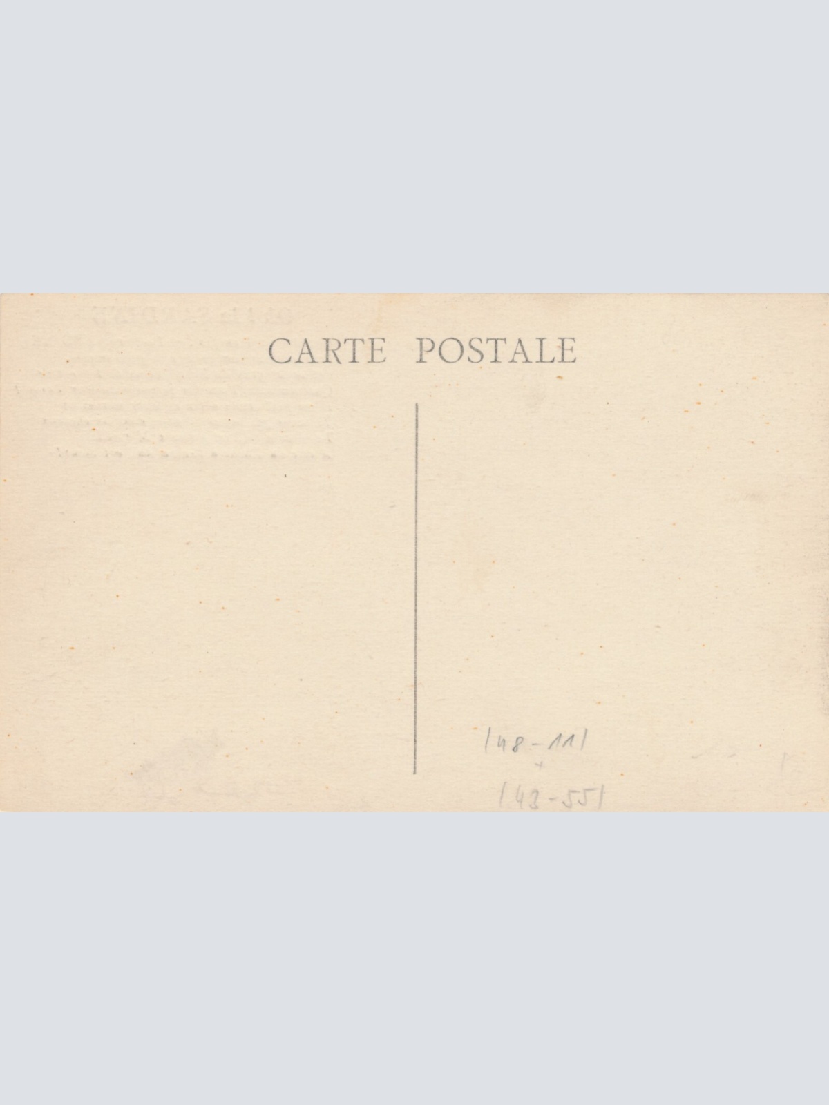 AK aus Marseille Oh la Sardine Italien Ansichtskarte (8758)