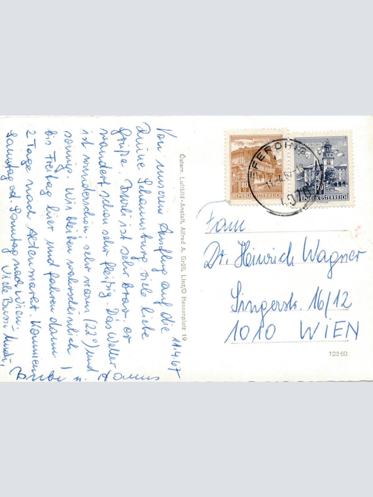 AK aus Stroheim Oberösterreich Mehrbildkarte (J13)