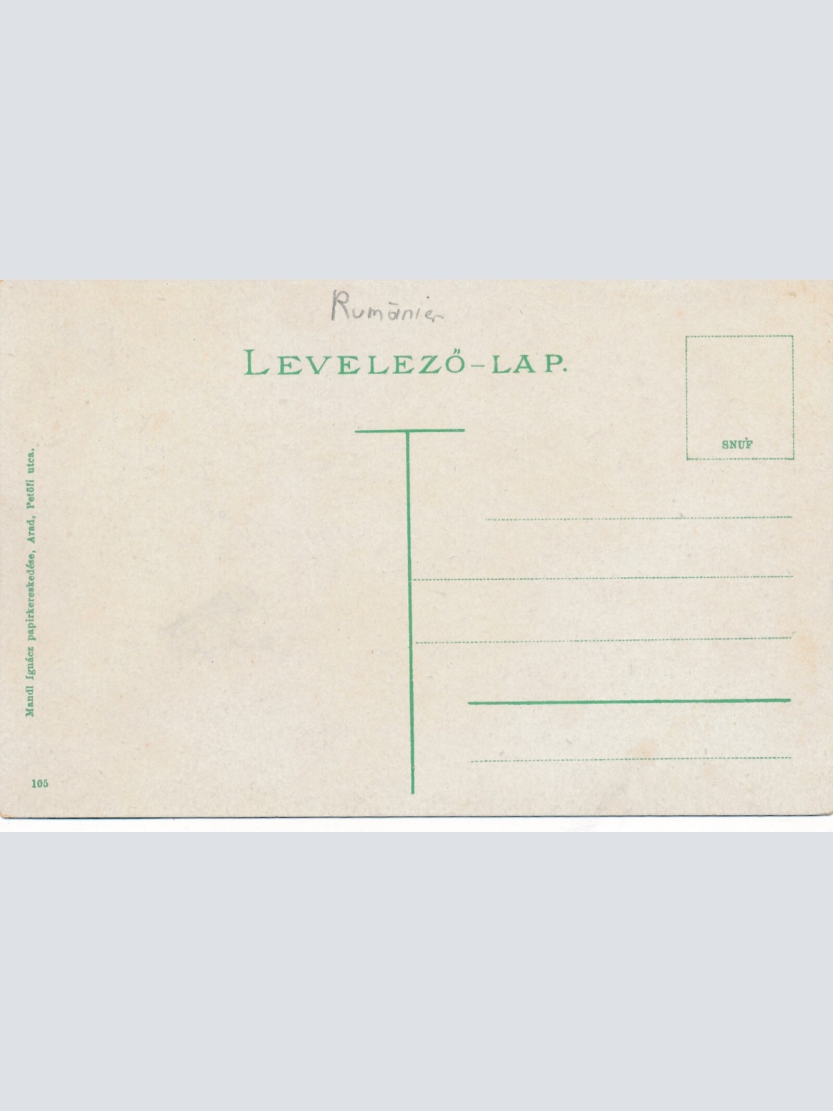 AK aus Aard Varkapu Rumänien Ansichtskarte (9165)