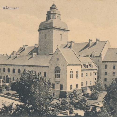 AK aus Stockholm Radhuset Schweden (7389)