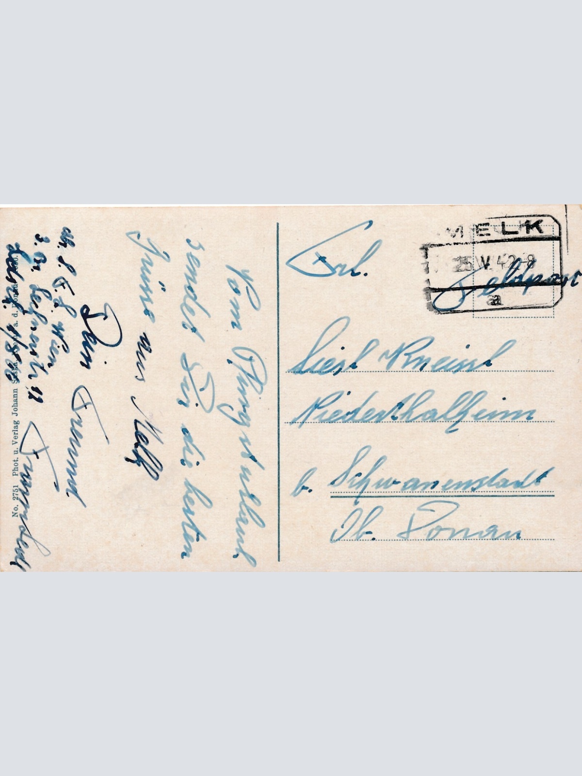 AK aus Melk an der Donau Niederösterreich Ansichtskarte (8781)