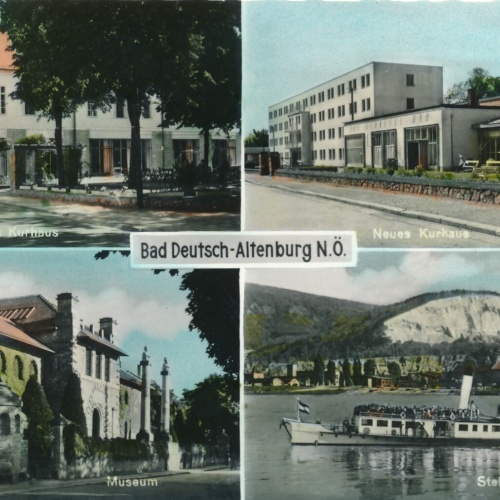 AK aus Bad Deutsch Altenburg Mehrbildkarte Niederösterreich Ansichtskarte (8782)
