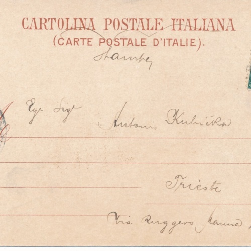 AK aus Napoli Panorama della via Tasso Italien Ansichtskarte (9156)