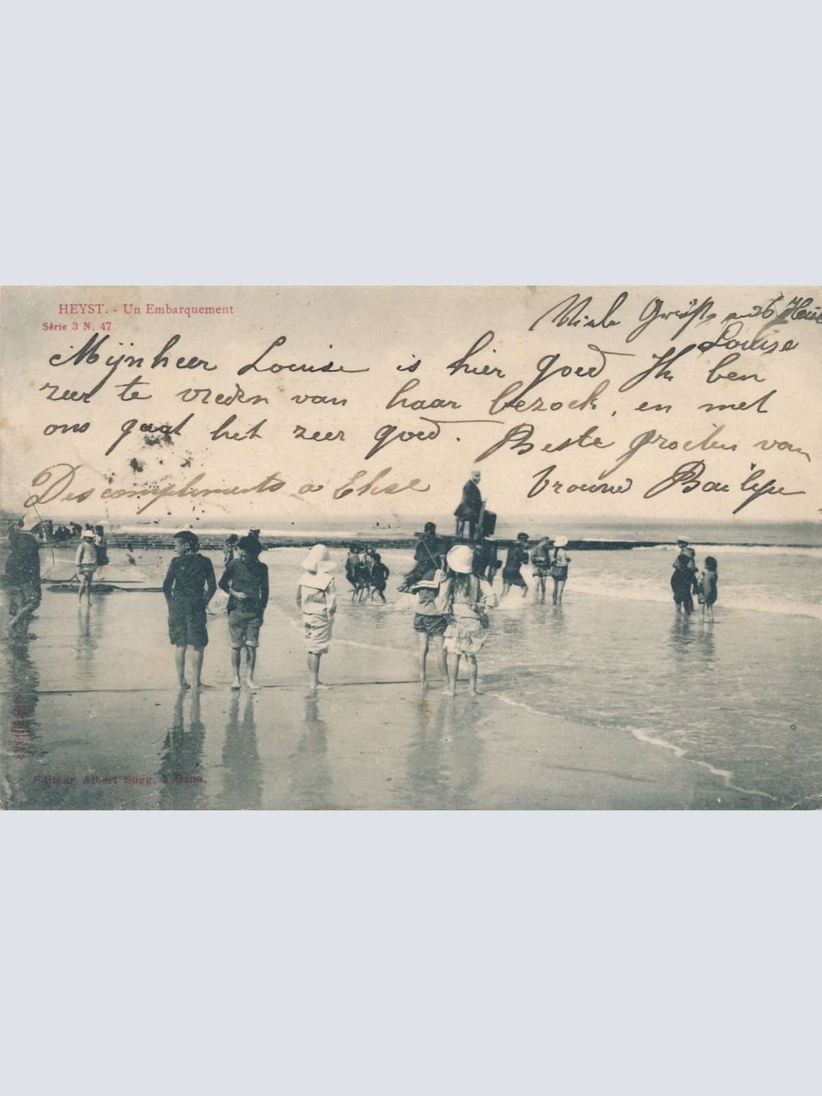 AK aus Heyst am Strand Belgien (9143)