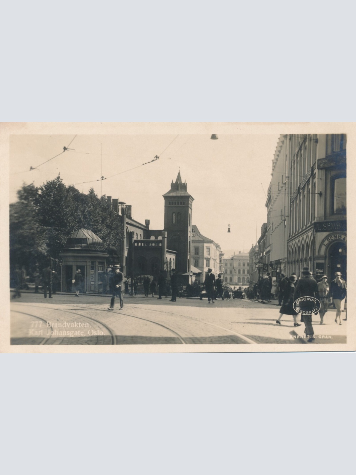 AK aus Oslo Brandvakten Norwegen (9149)