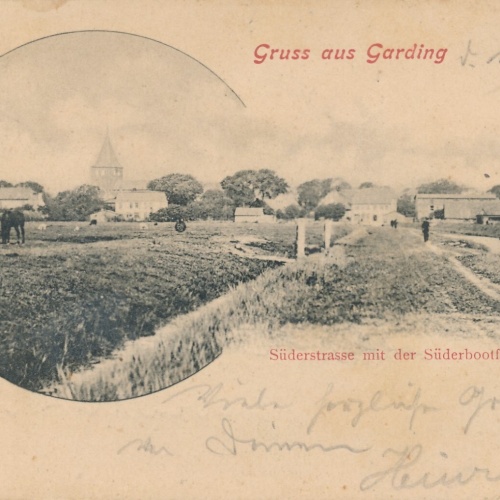 AK gruss aus Garding Schleswig - Holstein Ansichtskarte (9203)