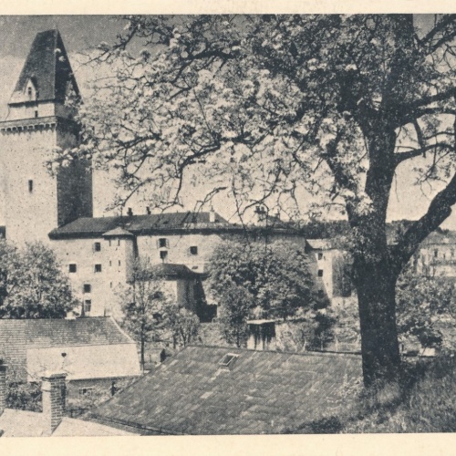 AK aus Freistadt Oberösterreich Schlossturm (J42)