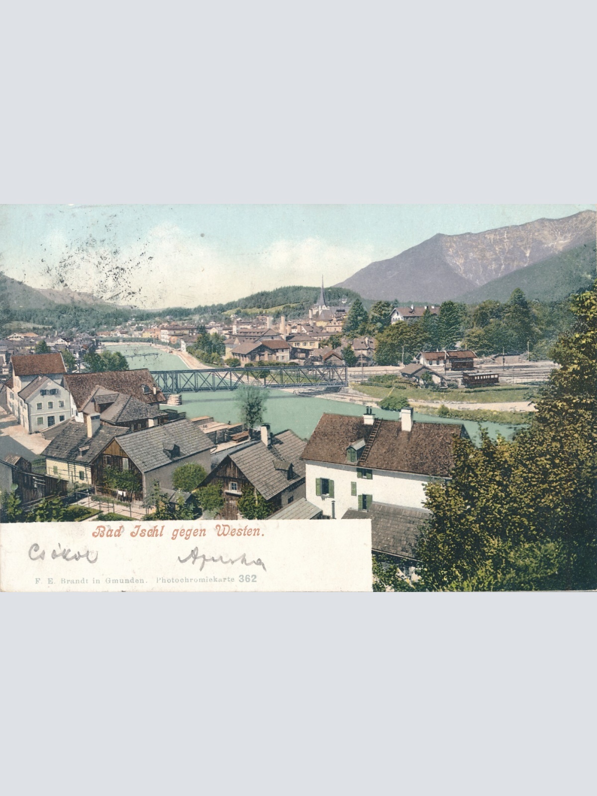 AK aus Bad Ischl Oberösterreich (J41)