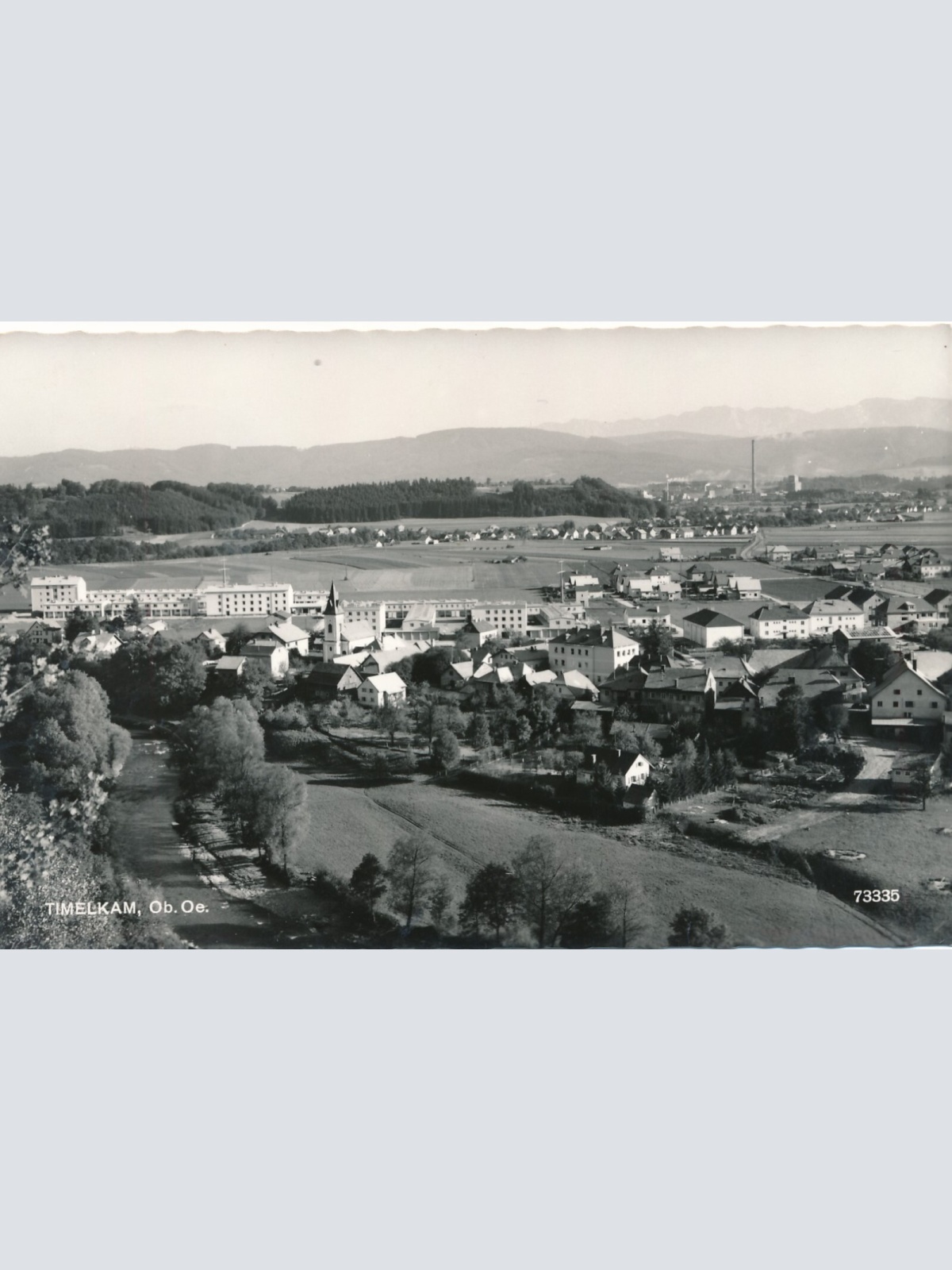 AK aus Timelkam Oberösterreich Fliegerfoto (J34)