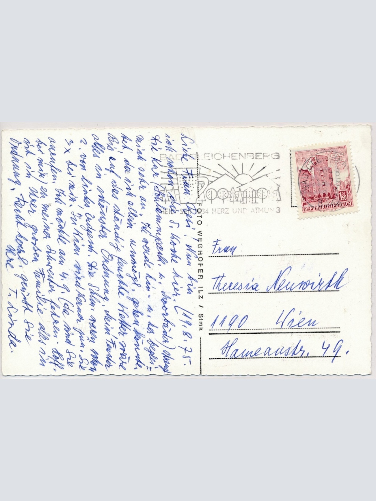 AK, Bad Gleichenberg, Steiermark, Hotel Annahof (S2322)