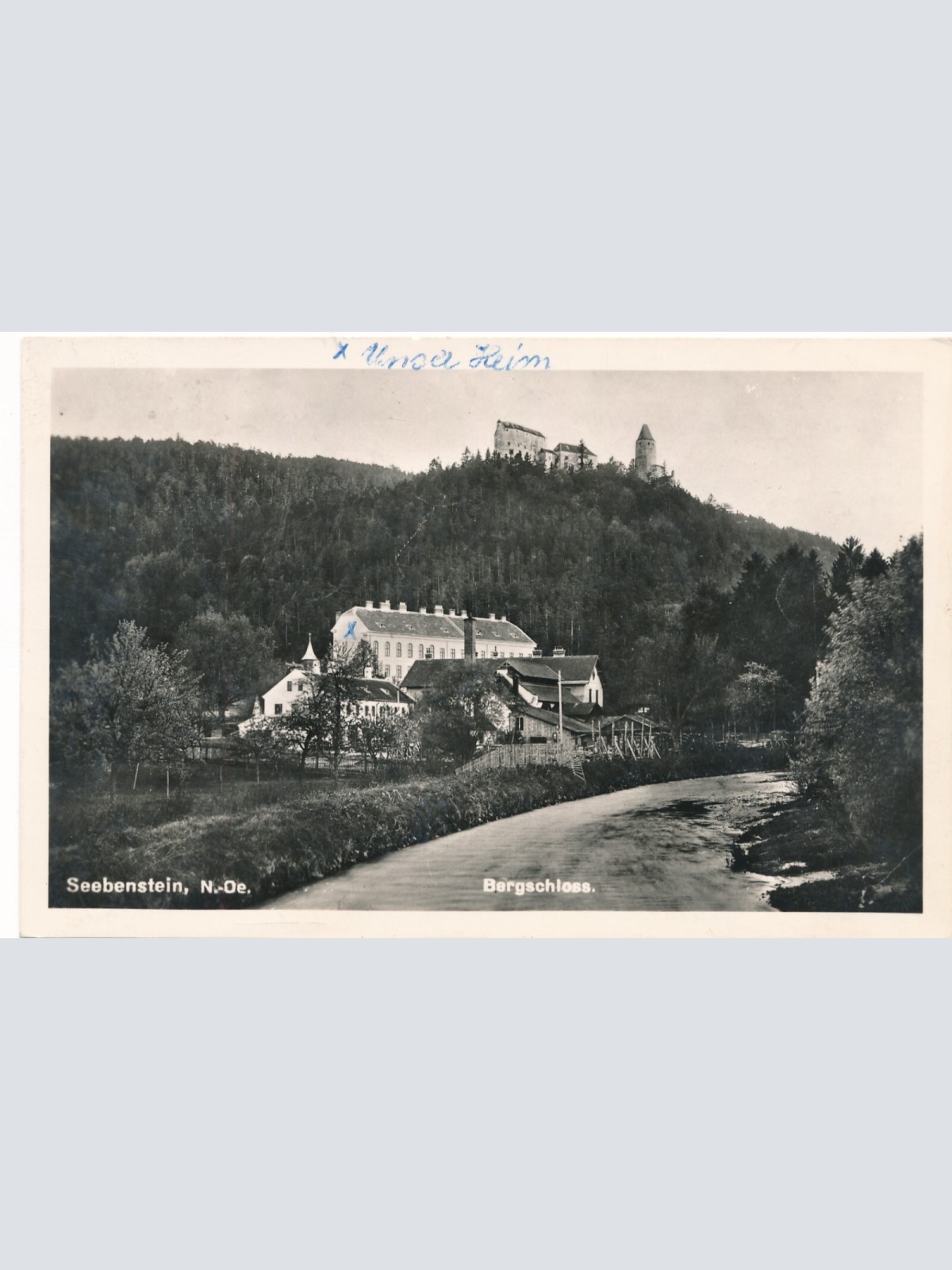 AK aus Seebenstein Niederösterreich Bergschloss (J54)