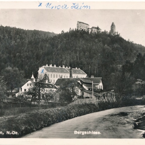 AK aus Seebenstein Niederösterreich Bergschloss (J54)