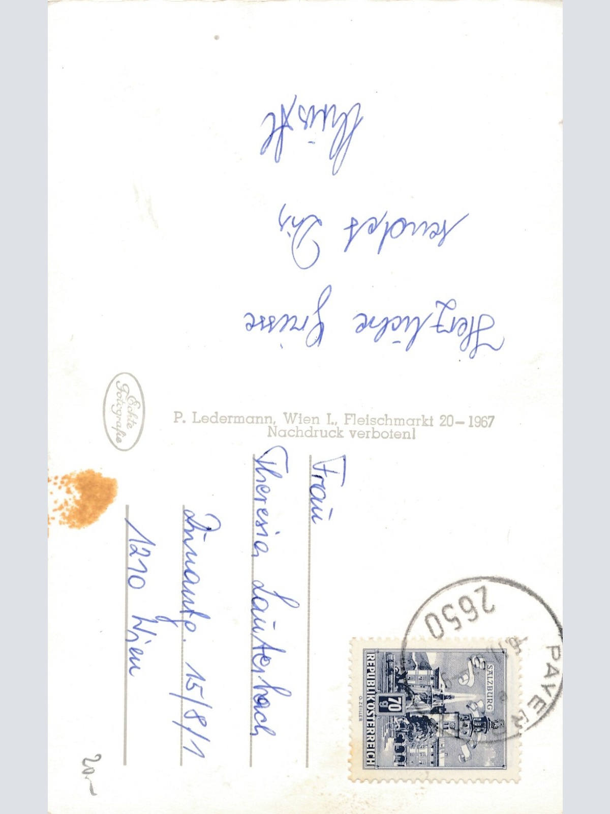 AK aus Payerbach Niederösterreich  Hotel-Pension Astrid (J58)