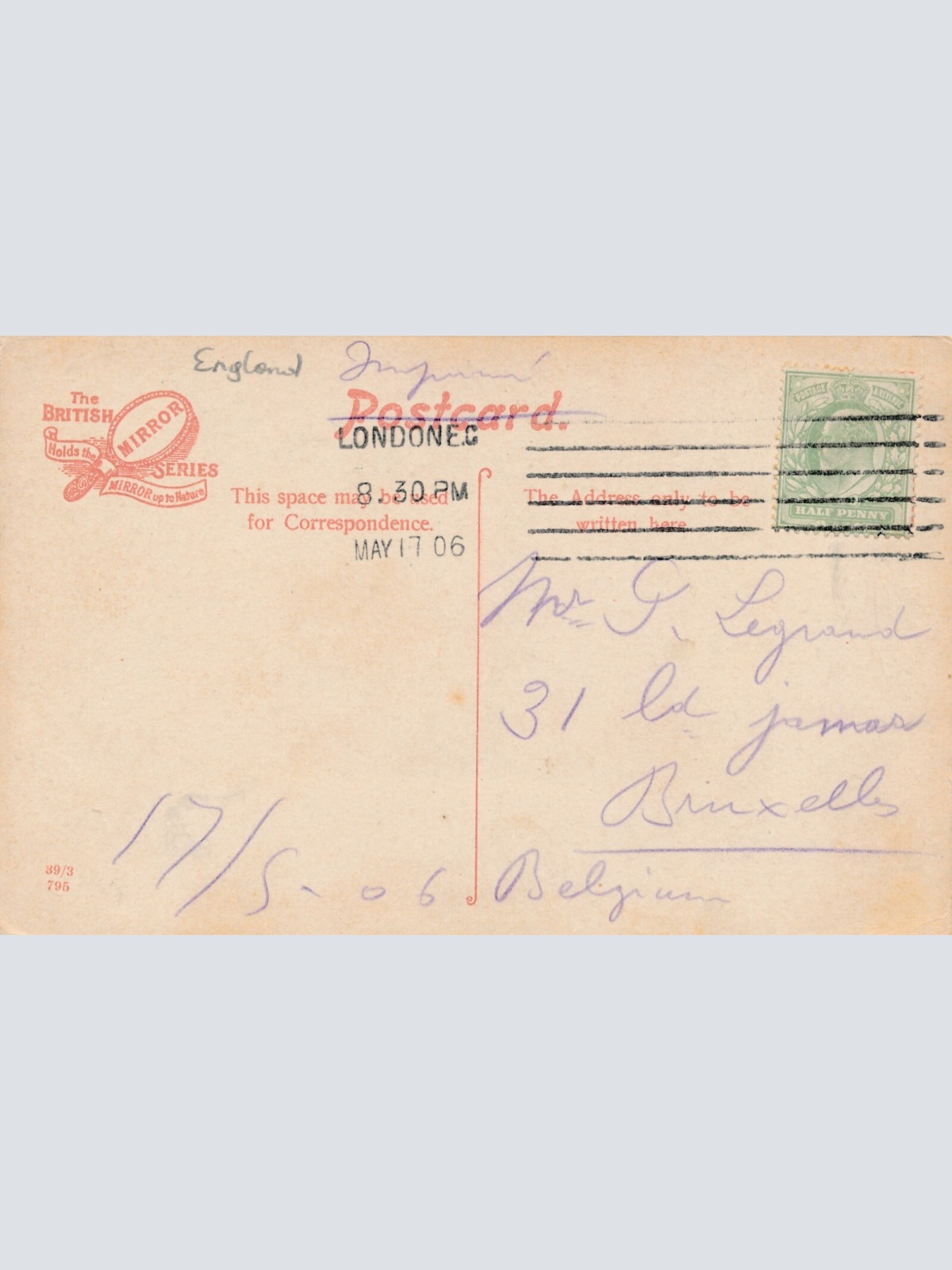 AK aus Maridenhead Boutlers Lock England Ansichtskarte (9183)