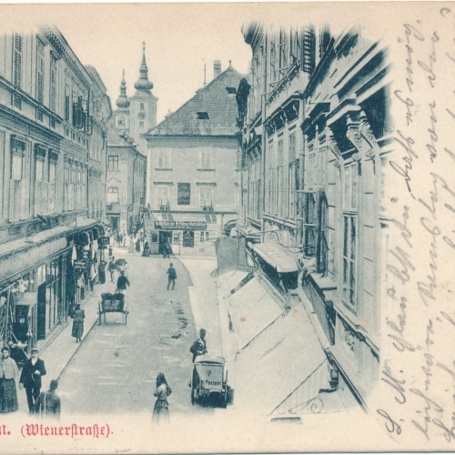 AK aus St.Pölten Wienerstraße Niederösterreich (6999)