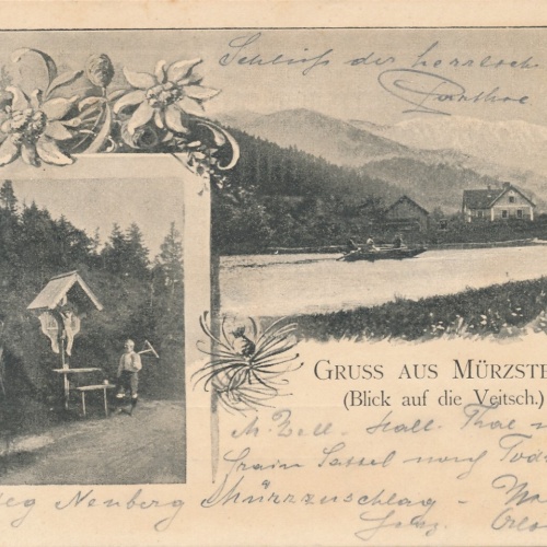 AK gruss aus Mürzsteg Steiermark (7035)