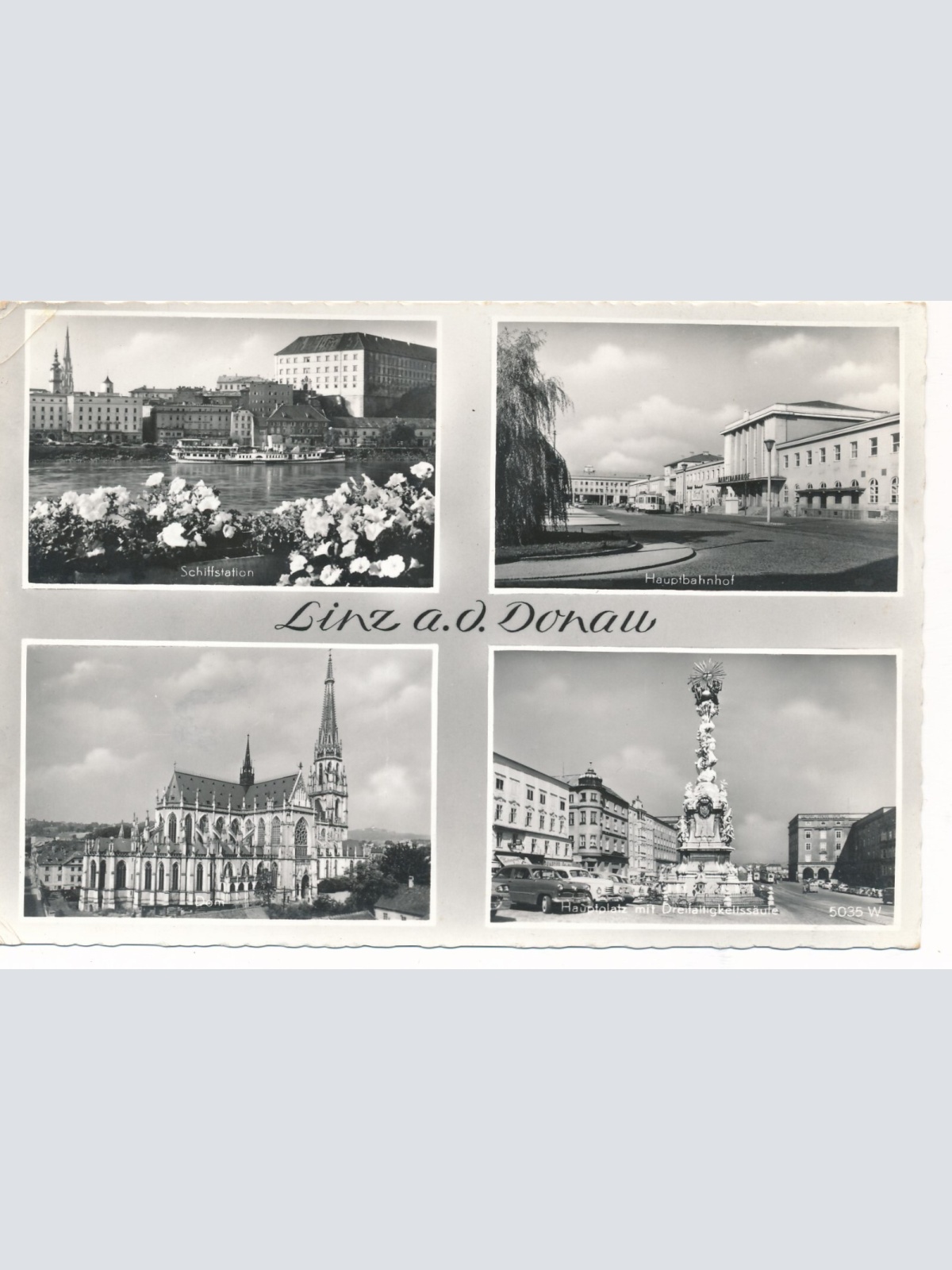 AK aus Linz an der Donau Mehrbildkarte Oberösterreich Ansichtskarte (8972)