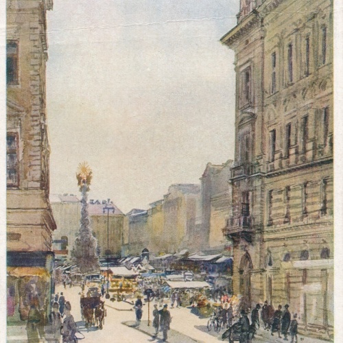 Künstler - AK Heimatwerk aus Linz an der Donau Oberösterr. Ansichtskarte (8961)