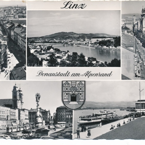 AK aus Linz an der Donau Mehrbildkarte Oberösterreich Ansichtskarte (8970)