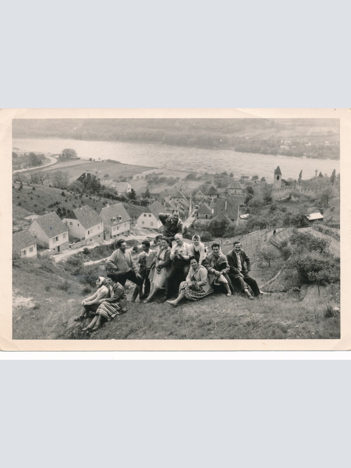 Privat - Foto aus Dürnstein Niederösterreich Ansichtskarte (9073)