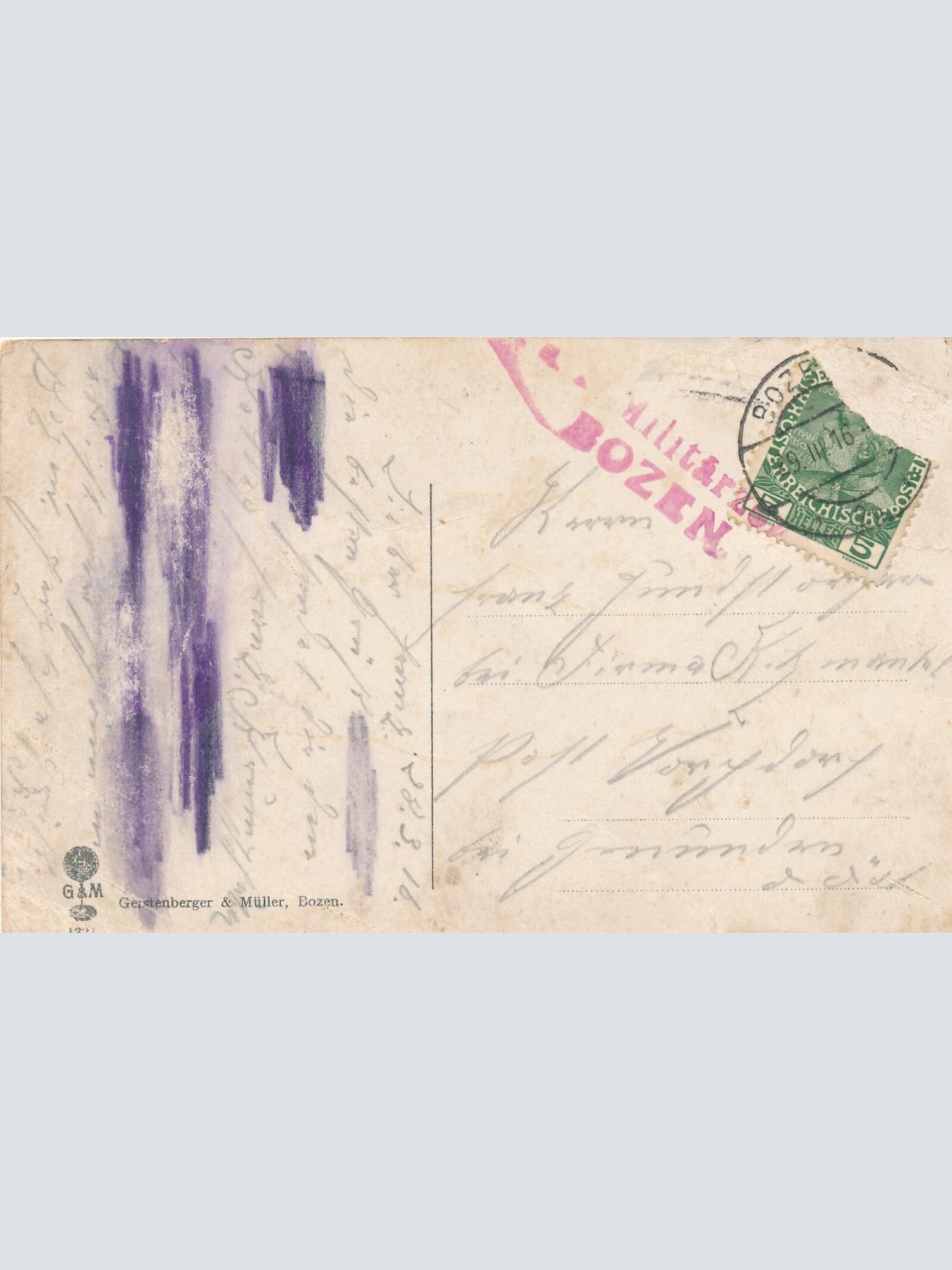 AK aus Bozen - Bolzano Italien Ansichtskarte (9393)