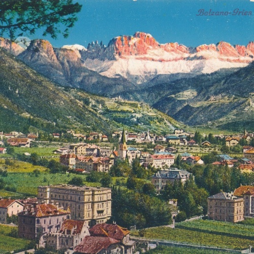 AK aus Bozen - Bolzano - Gries Italien Ansichtskarte (9395)