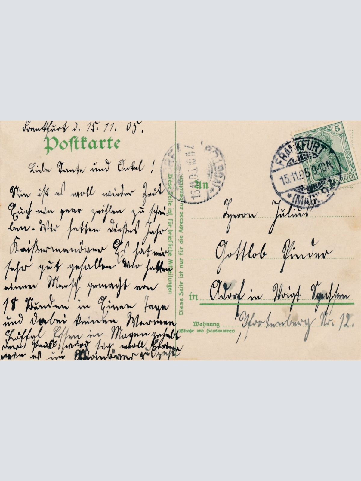 Litho - Karte auf dem Schießstand (9132)