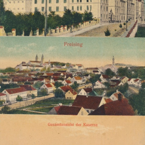 AK aus Freising Mehrbildkarte Bayern Ansichtskarte (9094)