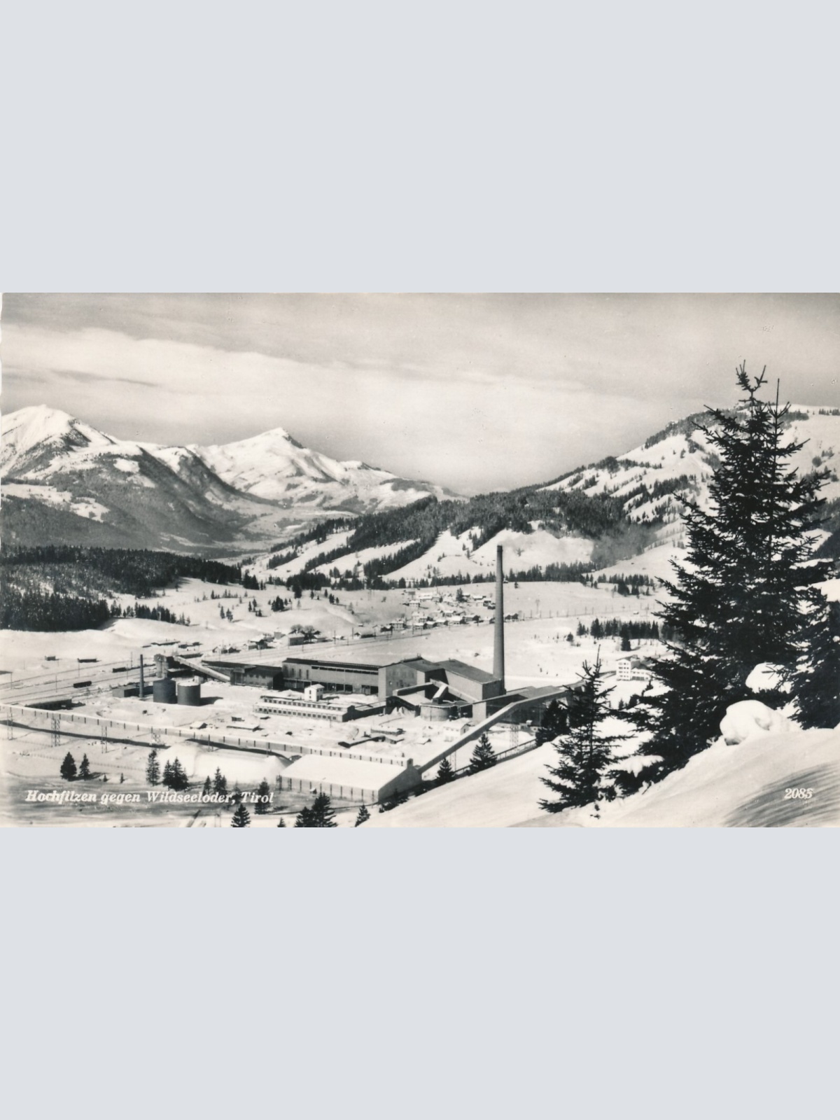 AK aus Hochfilzen im Winter Tirol Ansichtskarte (9382)